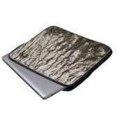 Graubaum Laptopschutzhülle (Vorne Knopf)