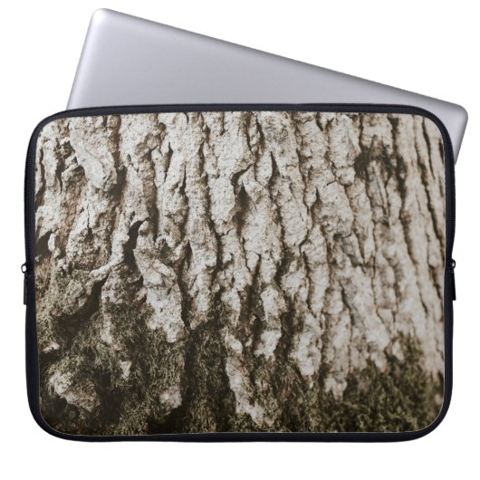 Graubaum Laptopschutzhülle (Vorderseite)