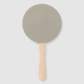 Graubeige Fächer (Vorderseite)