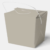 Graubeige Geschenkschachtel (Rückseite)