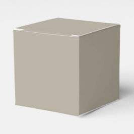 Graubeige Geschenkschachtel