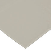Graubeige Großer Tischläufer (Ecke)