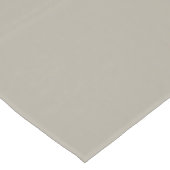 Graubeige Mittelgroßer Tischläufer (Ecke)