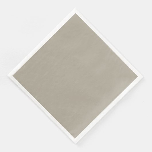 Graubeige Serviette (Ecke)