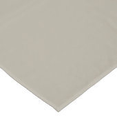 Graubeige Tischdecke (Schrägansicht)
