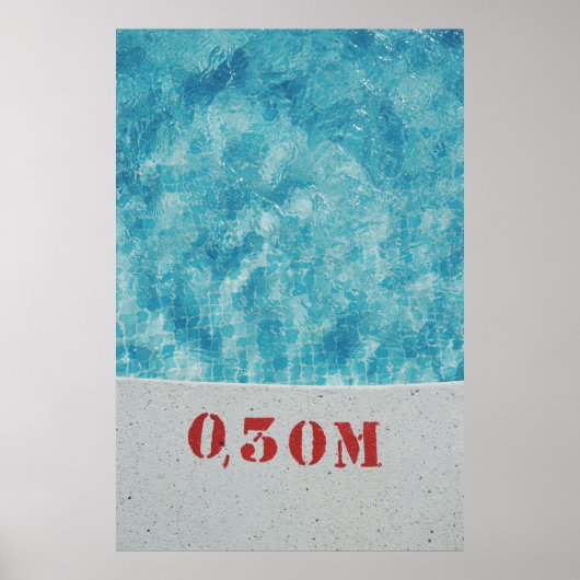 Graubetonbecken bei 0,30 m poster (Vorne)