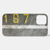 Graubetonboden mit 197 Druck Case-Mate iPhone Hülle (Rückseite (Horizontal))