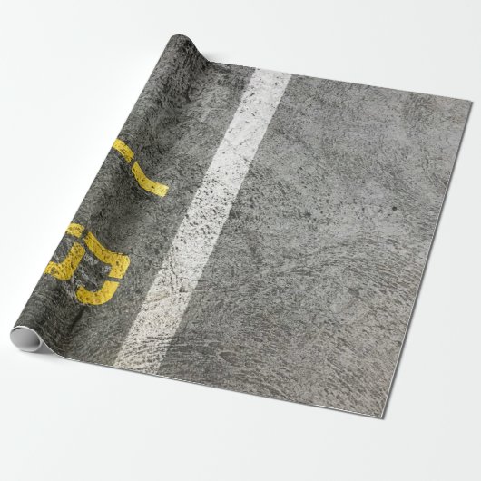 Graubetonboden mit 197 Druck Geschenkpapier (Ungerollt)
