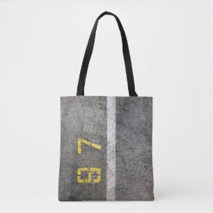 Graubetonboden mit 197 Druck Tasche