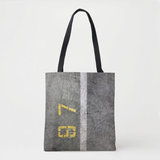 Graubetonboden mit 197 Druck Tasche (Vorderseite)