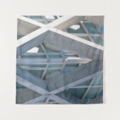 Graubetoniertes Gebäude am Tag Wandteppich (Vorderseite (Horizontal))