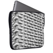 Graubetoniertes Gebäude Laptopschutzhülle (Vorne Rechts)