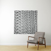 Graubetoniertes Gebäude Wandteppich (Beispiel)