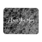 Graubläschen-Design Magnet (Horizontal)