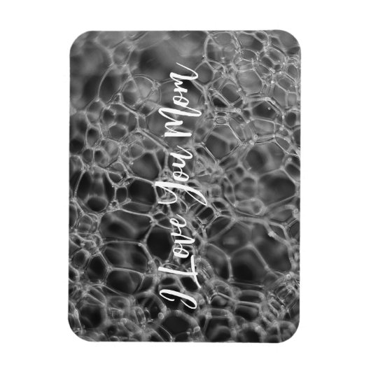 Graubläschen-Design Magnet (Vertikal)