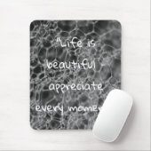 Graubläschen-Design Mousepad (Mit Mouse)