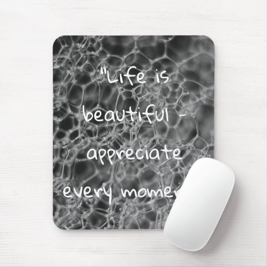 Graubläschen-Design Mousepad (Mit Mouse)