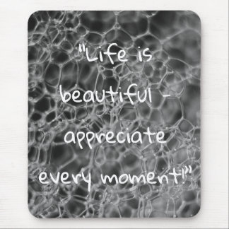 Graubläschen-Design Mousepad