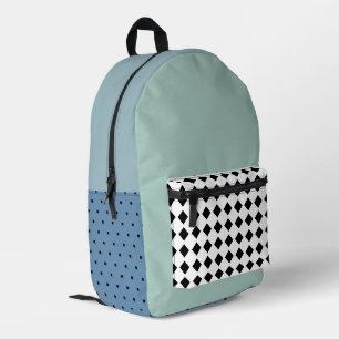 Graublau minimalistisch eleganter Rucksack