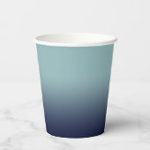 Graublau. Pappbecher (Rückseite)