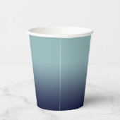 Graublau. Pappbecher (Rechts)