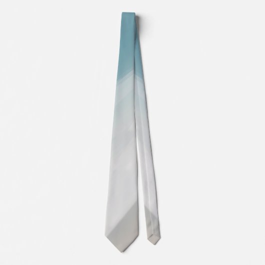 Graublau und beige Gradienten. Krawatte (Vorderseite)