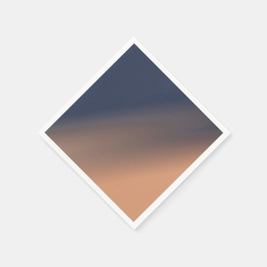 Graublau und beige Gradienten. Serviette (Ecke)