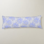 Graublaue Dahlien. Seitenschläferkissen (Rückseite)