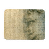 graublaue Hintergrundfarbe 6 Magnet (Horizontal)