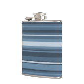 Graublaue Streifen Flachmann (Links)