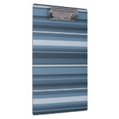 Graublaue Streifen Klemmbrett (Rechts)