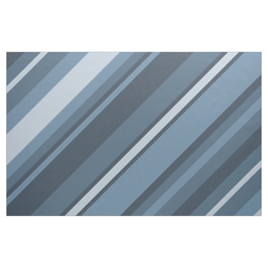 Graublaue Streifen Stoff (Fat Quarter (45,7 x 55,9 cm))