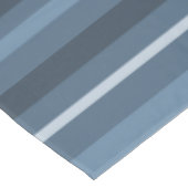 Graublaue Streifen Tischdecke (Schrägansicht)