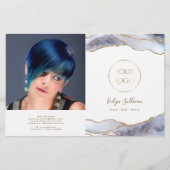 Graublauer Age-Doppelbroschüre (Vorderseite)