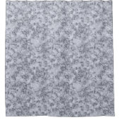 Graublauer Marmor Duschvorhang (Vorderseite)