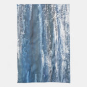 Graublauer Marmor Geschirrtuch (Vertikal)