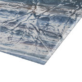 Graublauer Marmor Schneidebrett (Ecke)