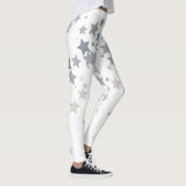 Graublauer Stern Lumbalkissen Leggings (Rechts)