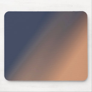 Graublauer und beiger Farbverlauf.  Mousepad