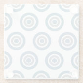 Graublauer Untersetzer (Rückseite)