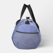 Graublaues geometrisches Maschenmuster Monogram Duffle Bag (Rechts)