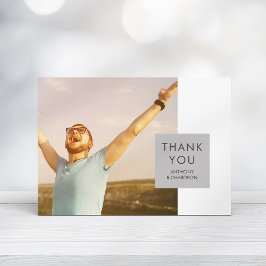 Graublock | Foto Graduate Vielen Dank Einladung