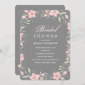 Graublume Einladung (Vorne/Hinten)