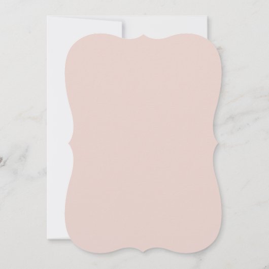 Graublütendusche Blütendusche Einladung (Rückseite)