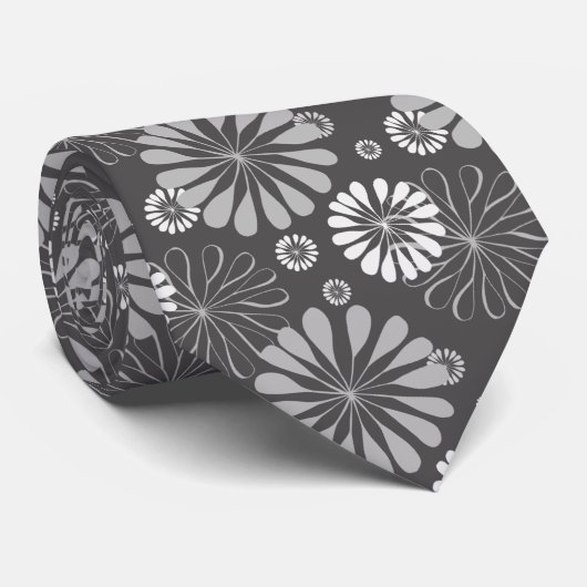 graublütige Krawatte (Gerollt)