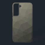 Graubraune militärische Gefälle Samsung Galaxy Hülle<br><div class="desc">Graubraun Armee militärische Gefälle geometrische Mesh Muster Dreiecke ombre Triangle geometrische Masche mit dunkelgrau grün braun dunkelbraunen ombre Gefälle.</div>
