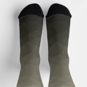 Graubraune militärische Gefälle Socken (Oben)