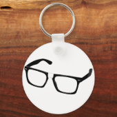 Graubrille Schlüsselanhänger (Vorderseite)
