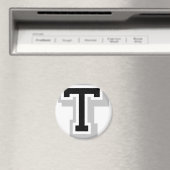 Graubuchstabe T Magnet (In Situ (Geschirrspüler))