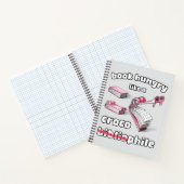 Graubuchstück wie eine kokophile Sketch Notizblock (Innenseite)